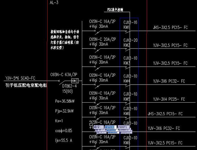 电气图配电箱代号-配电箱字母代号大全图