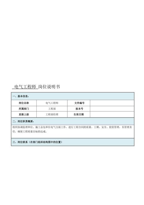 电气工程师的岗位要求-电气工程师的岗位要求是什么